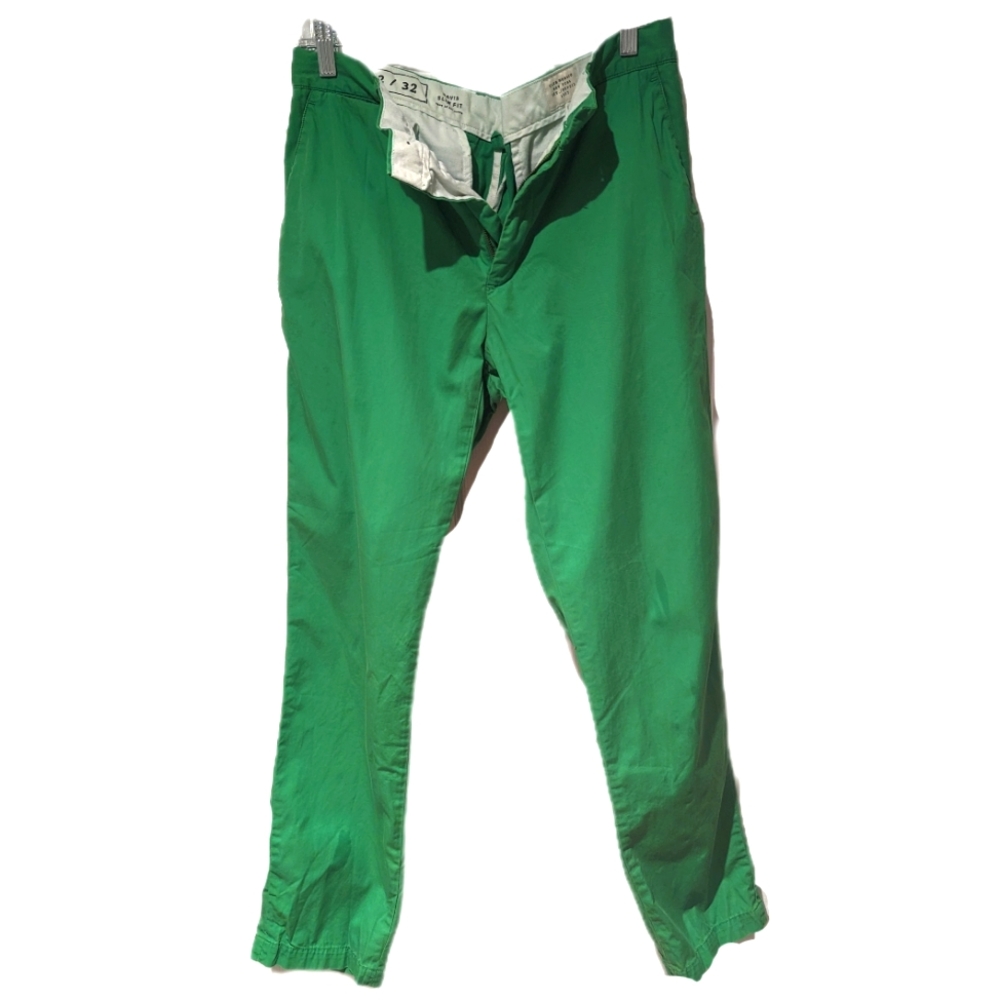 Club Monaco Green Chinos